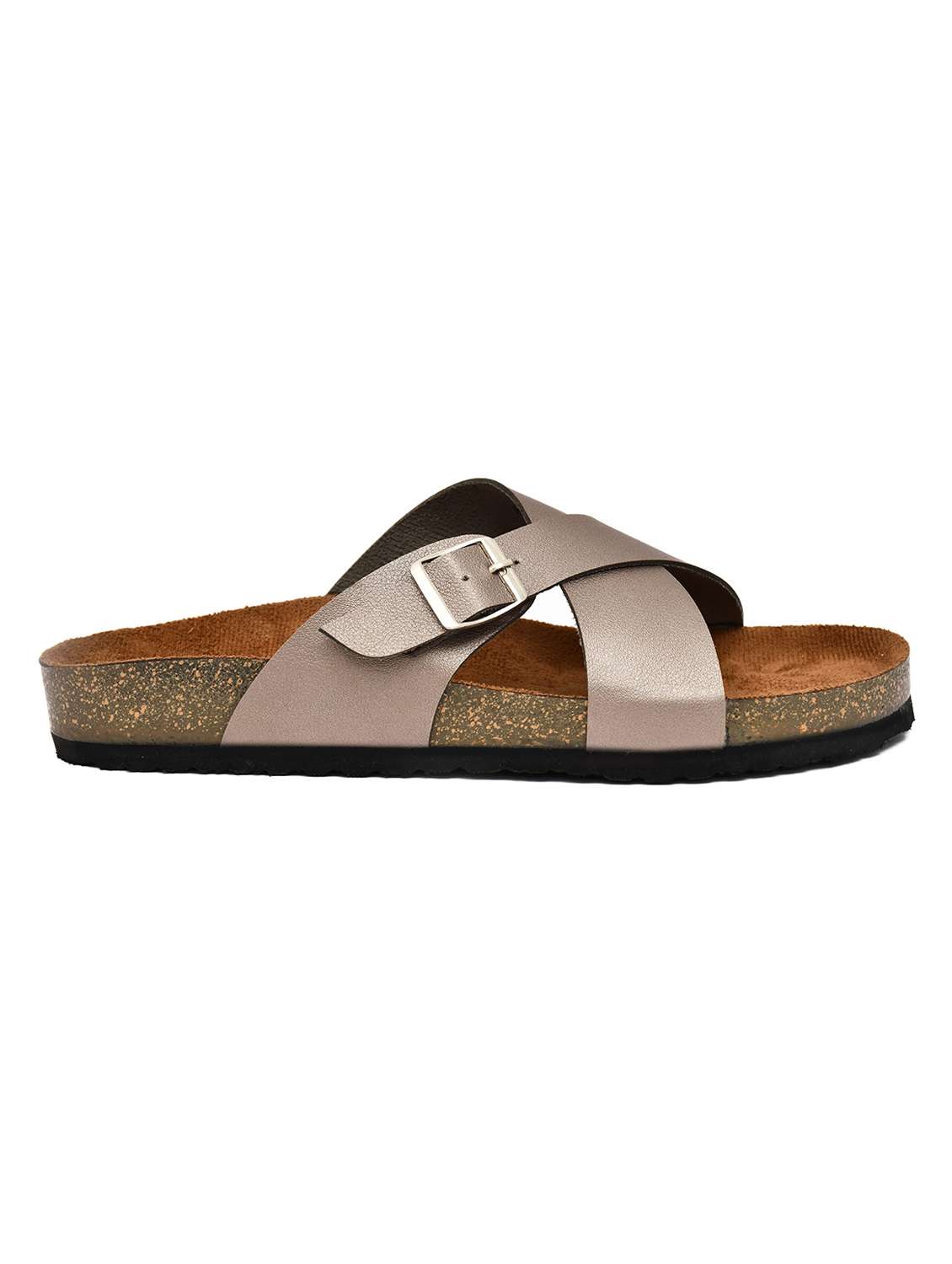 Women Solid Slip On Sandals - 22358747 -  Standard Image - 3