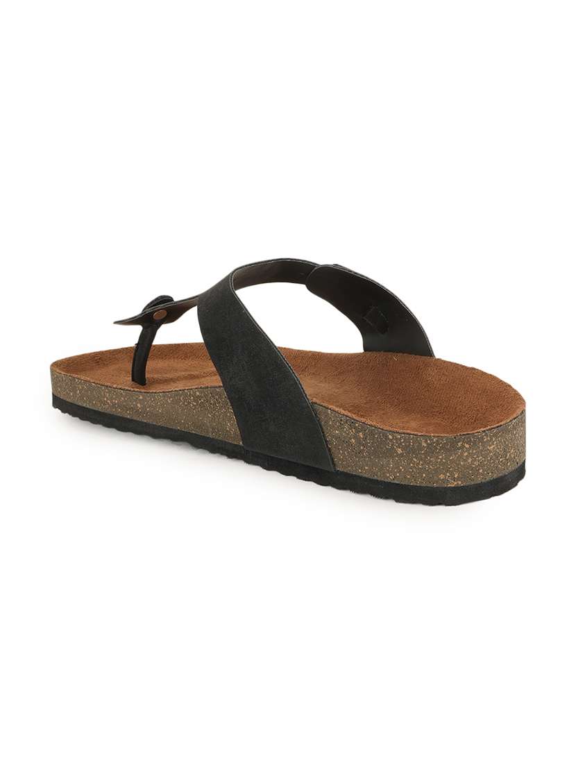 women solid slip on sandals - 22358754 -  Standard Image - 3