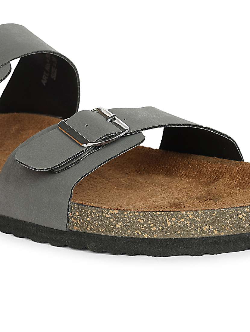 women solid slip on sandals - 22358768 -  Standard Image - 3