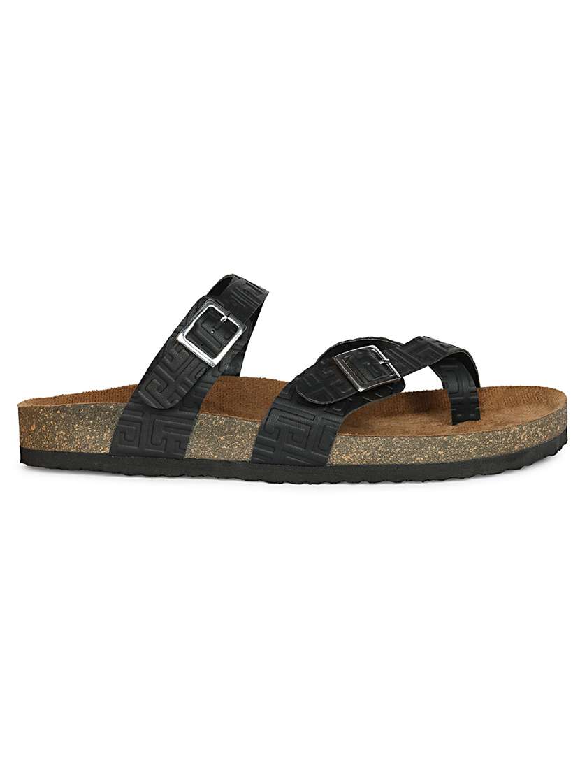 Women Solid Slip On Sandals - 22358784 -  Standard Image - 3