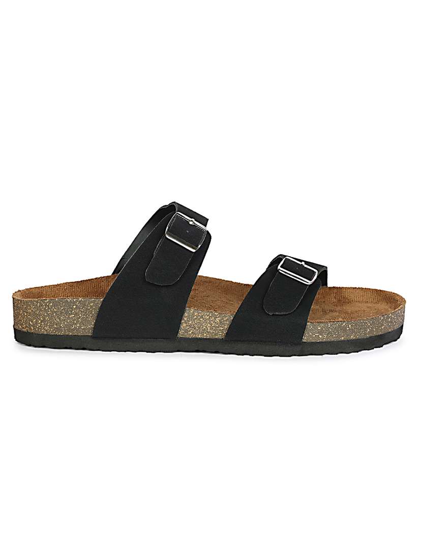 Women Solid Slip On Sandals - 22358786 -  Standard Image - 3