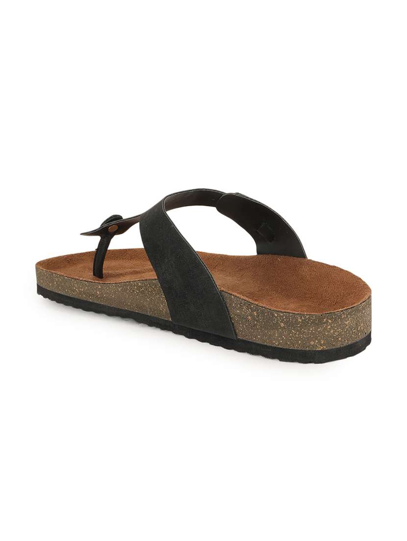 women solid slip on sandals - 22358801 -  Standard Image - 3