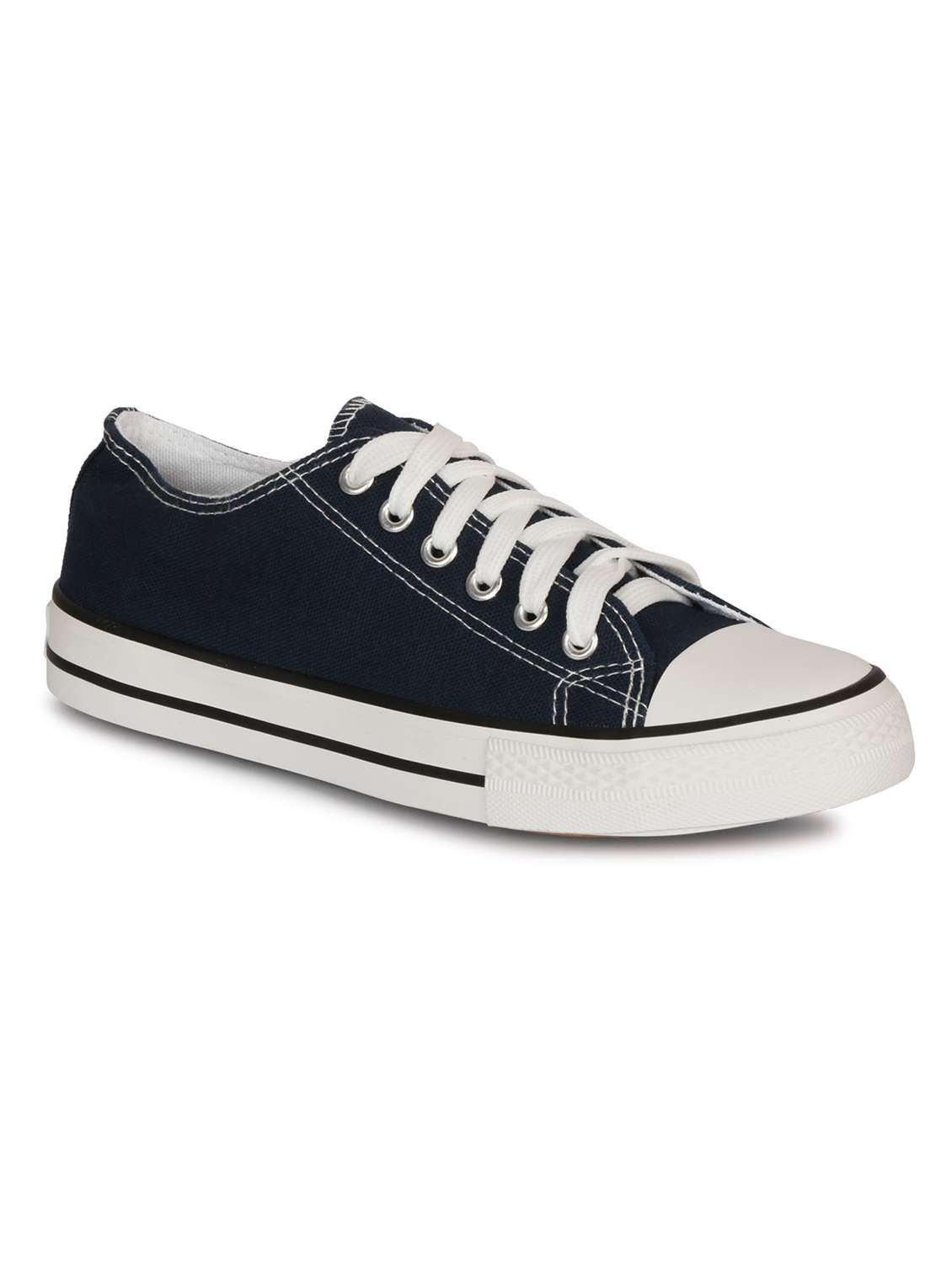 women solid lace-up sneaker
