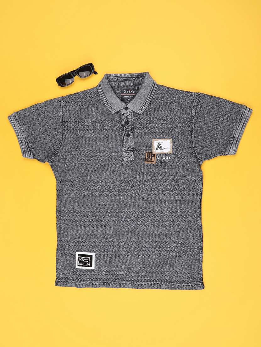 boys self designed short sleeve t-shirt