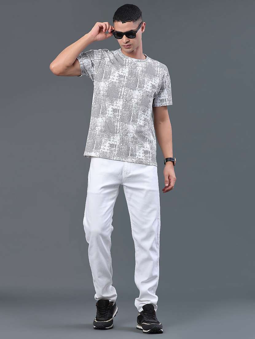 men printed short sleeve regular fit t-shirt - 22359242 -  Standard Image - 5