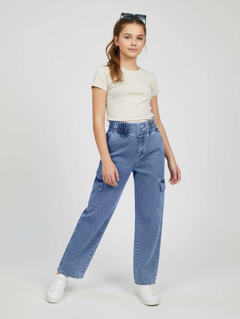 blue cotton cargo