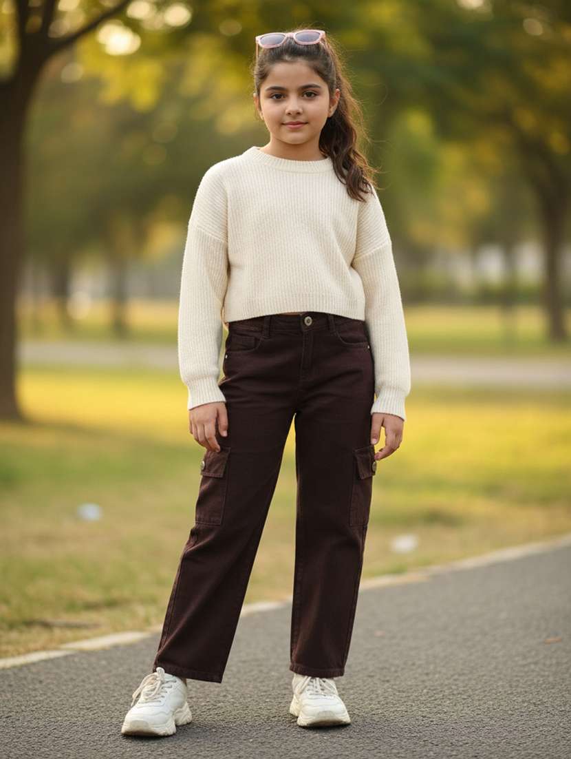 brown cotton cargo