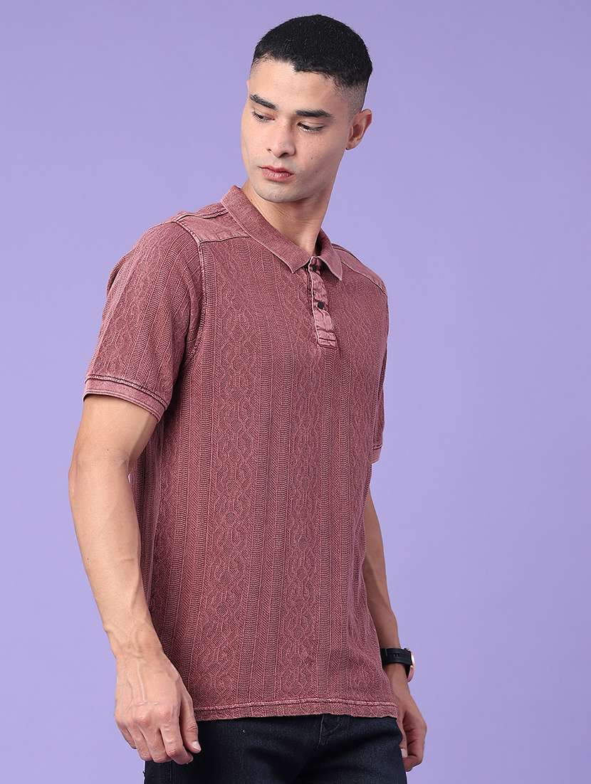 men self design short sleeves casual t-shirt - 22359971 -  Standard Image - 3
