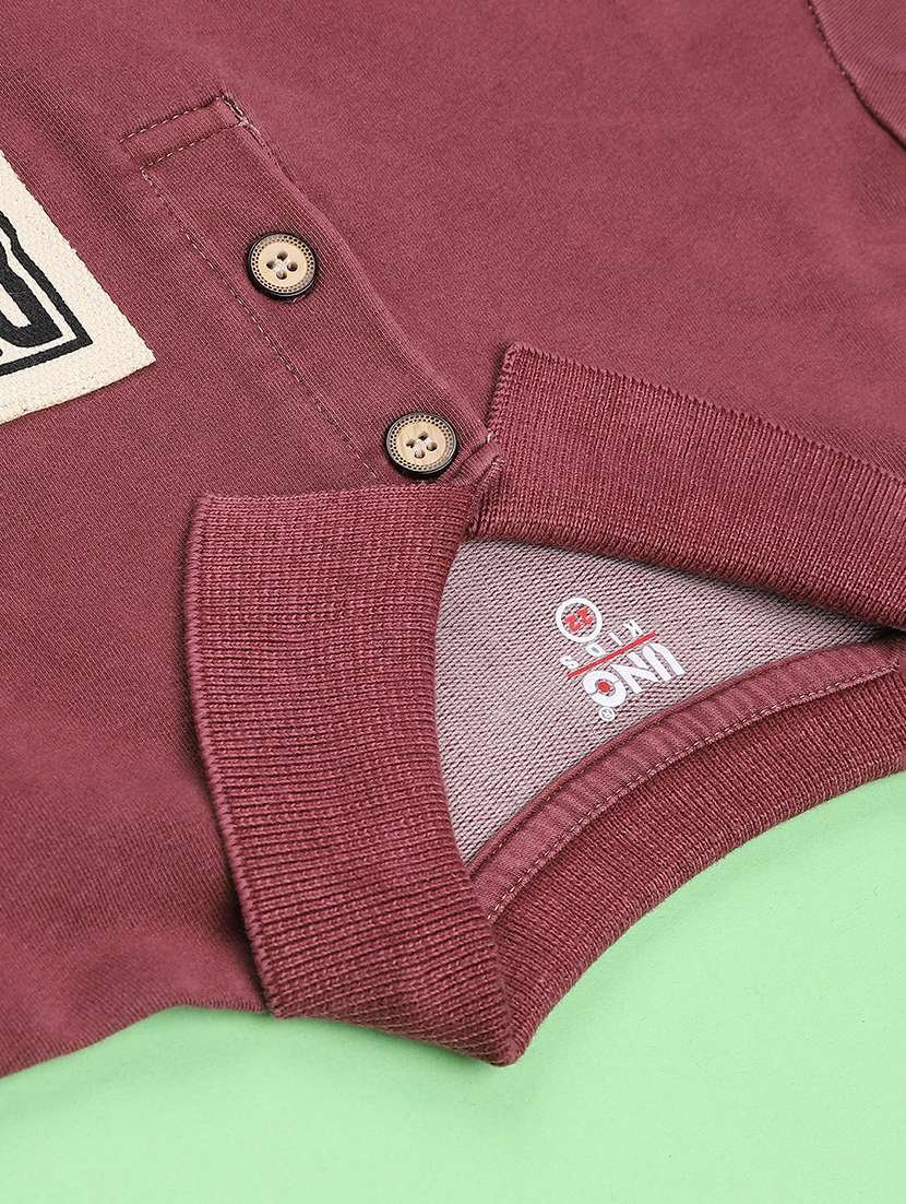 boys solid polo neck t-shirt and shorts set - 22360146 -  Standard Image - 5