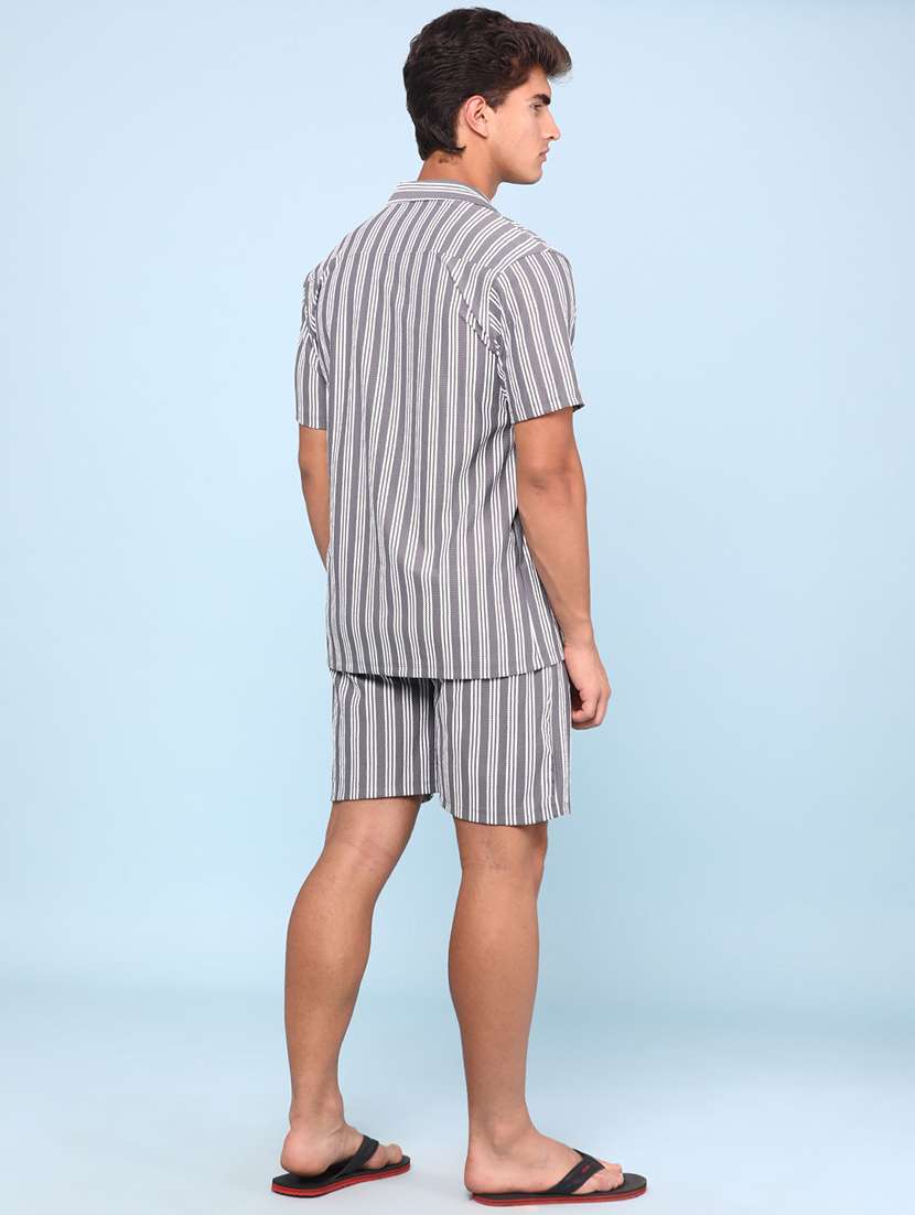 grey polyester combos coord set - 22360157 -  Standard Image - 3
