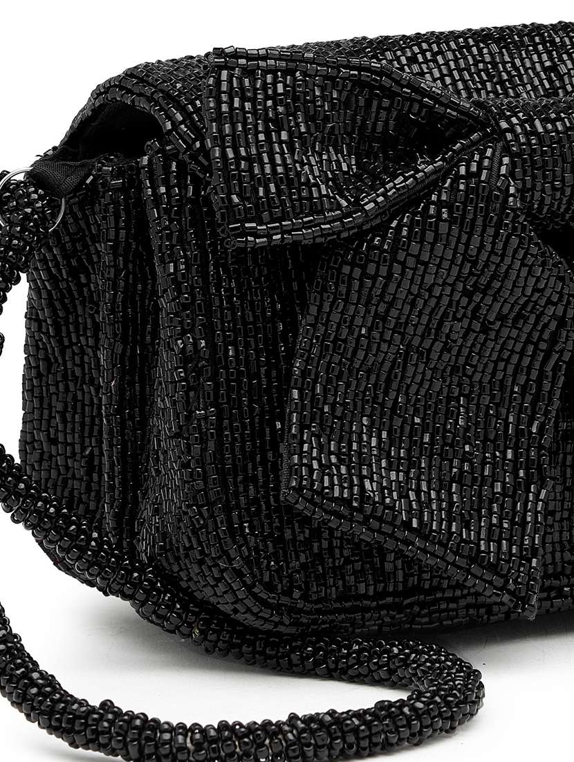 women embellished clutch with strap - 22360672 -  Standard Image - 3