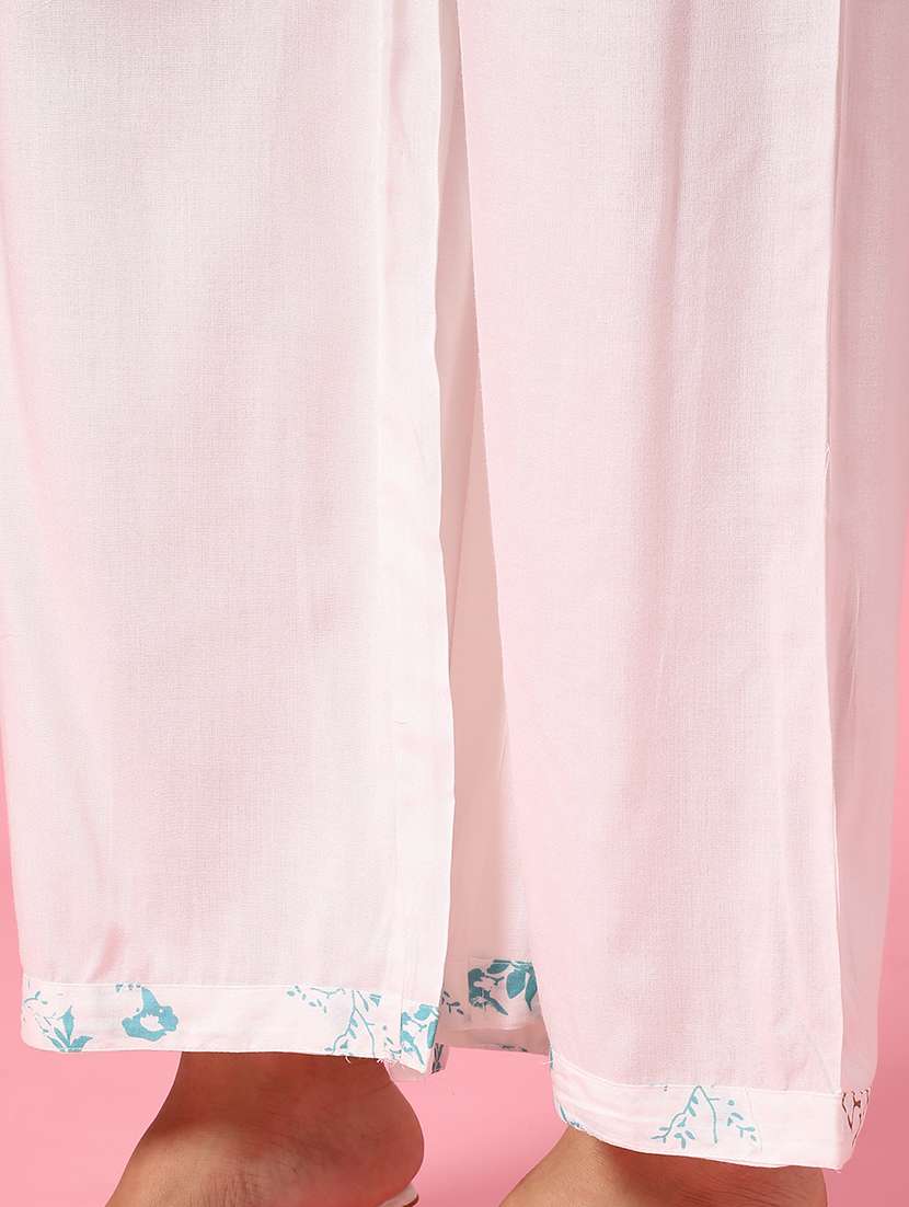 women printed round neck co-ord set - 22361320 -  Standard Image - 5