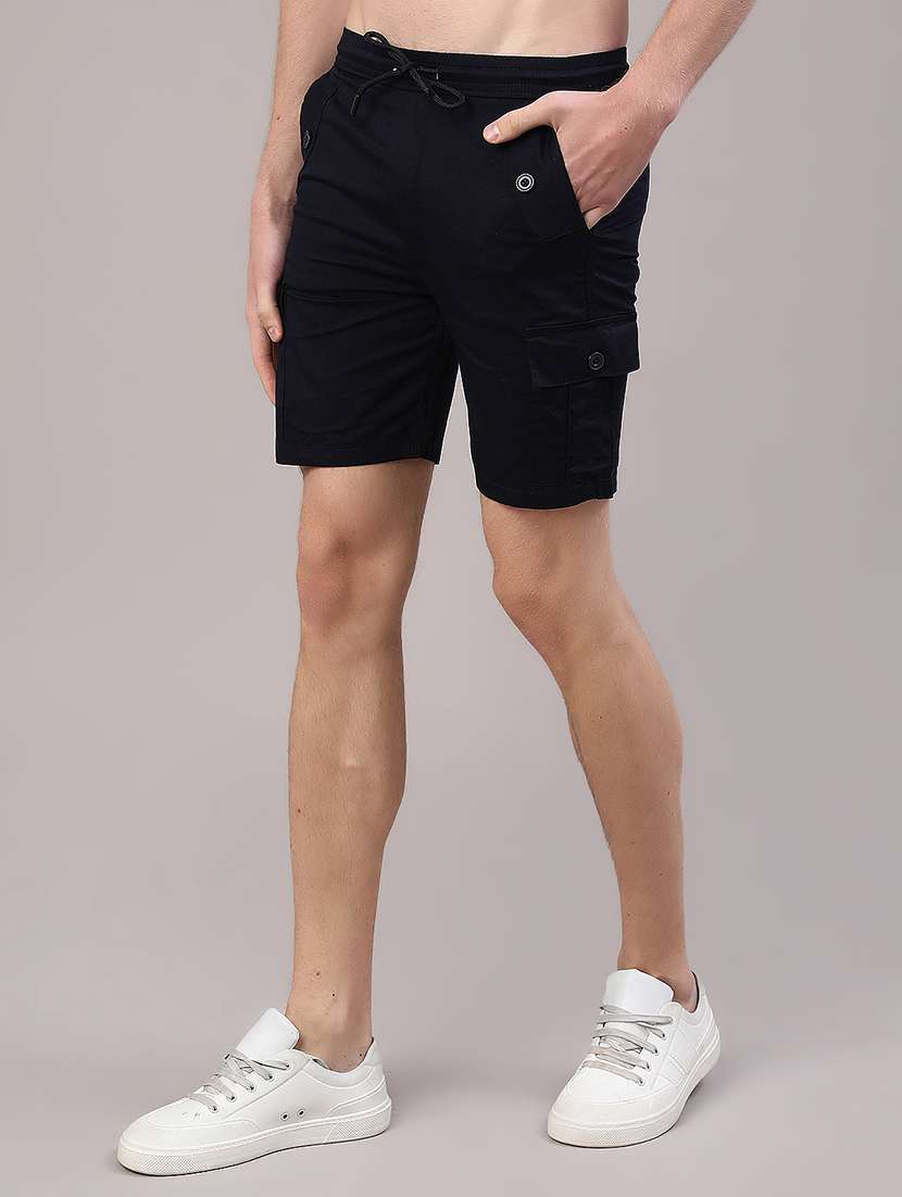 navy blue cotton cargos - 22361361 -  Standard Image - 3