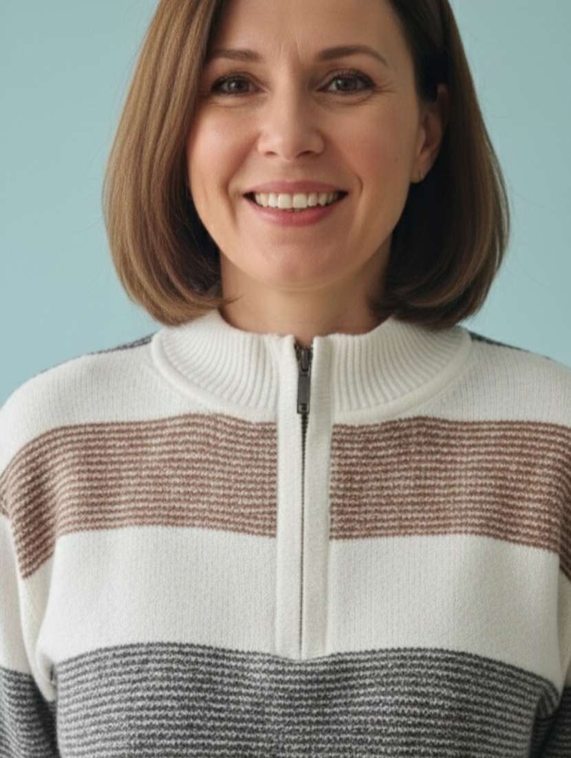 women self designed long sleeve pullover - 22361921 -  Standard Image - 3