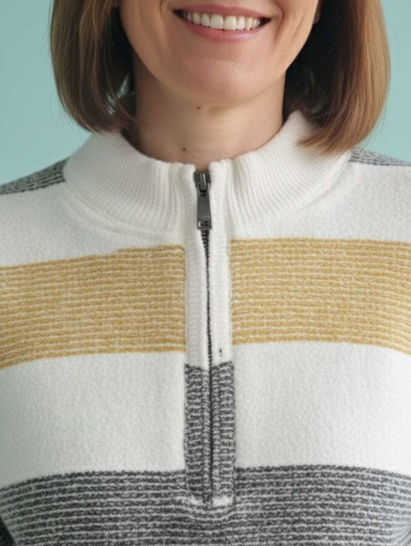 women self designed long sleeve pullover - 22361922 -  Standard Image - 3