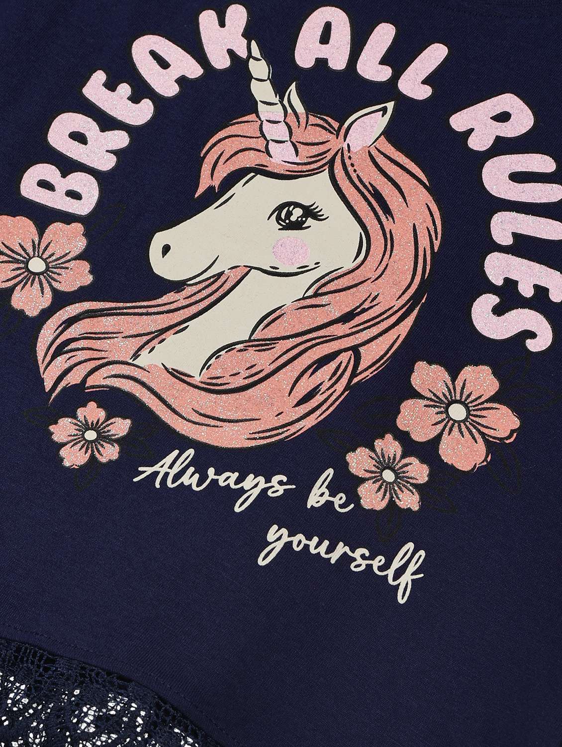 girls printed top and palazzo full length set - 22362075 -  Standard Image - 5