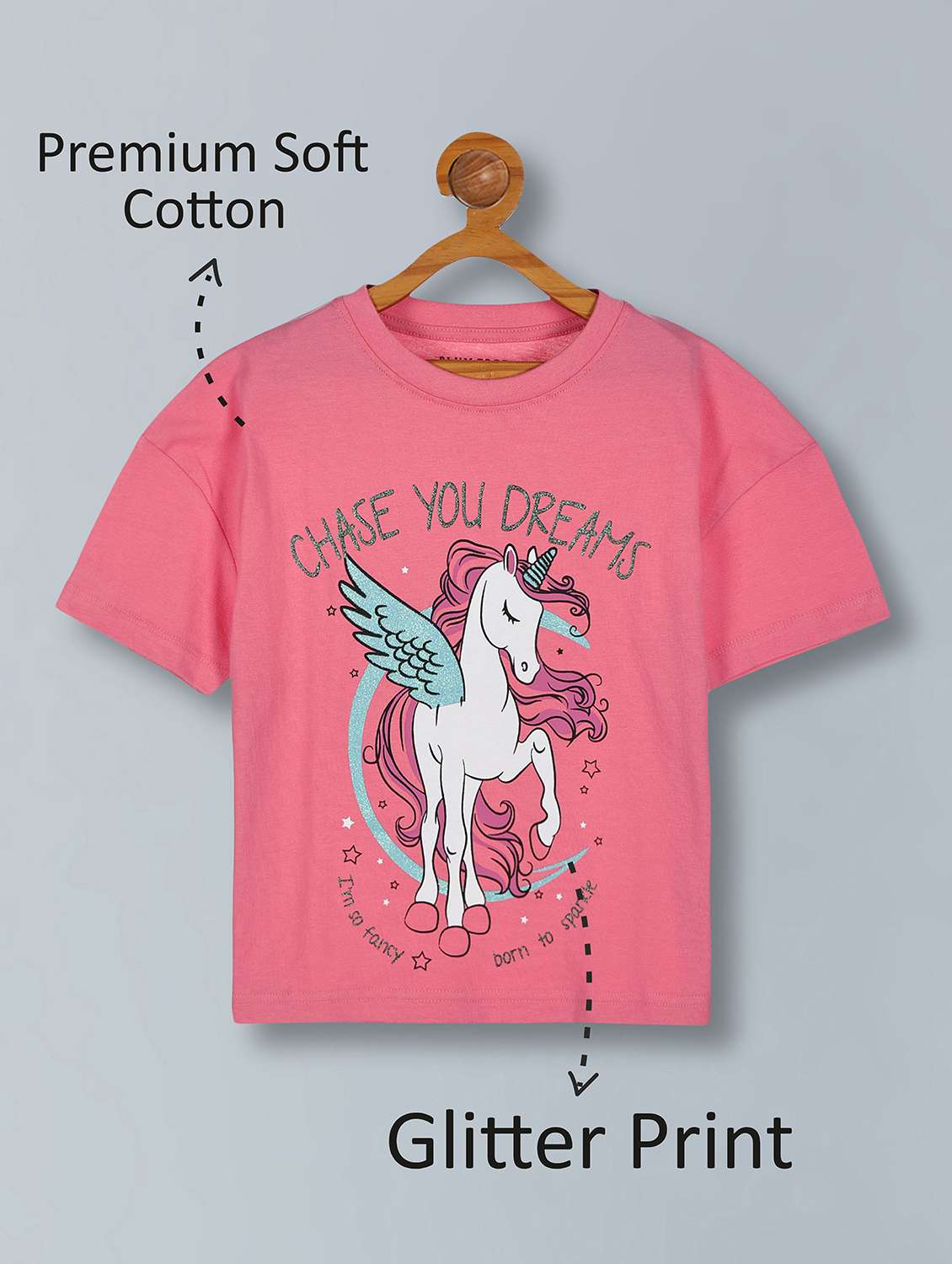 girls pack of 2 printed short sleeve tee - 22362082 -  Standard Image - 3