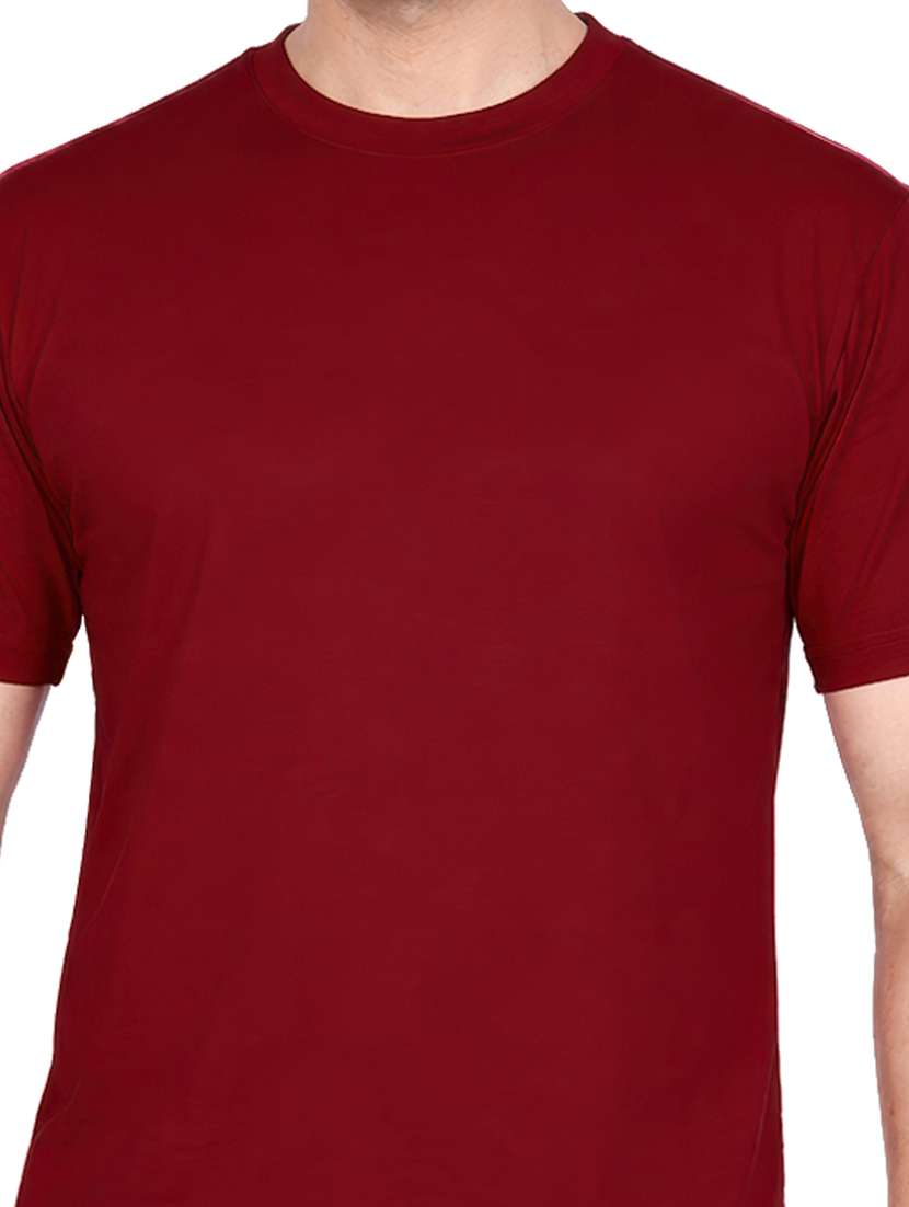 men solid short sleeve regular fit t-shirt - 22362135 -  Standard Image - 3