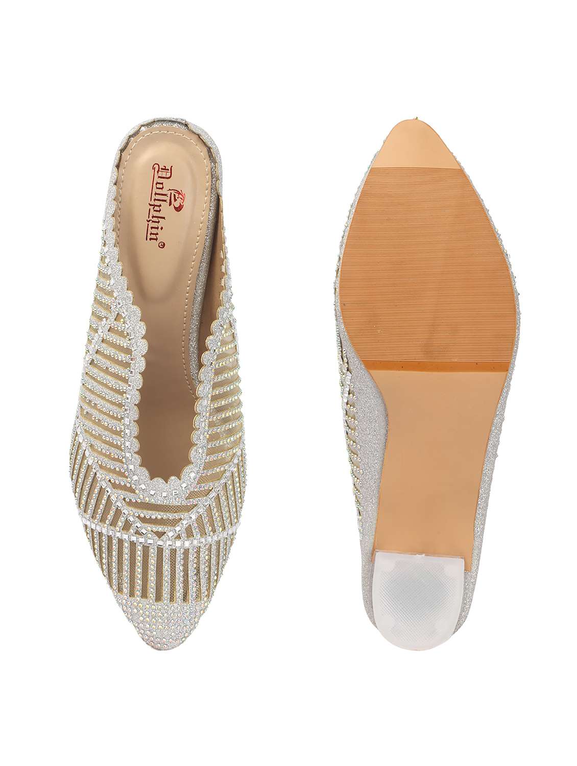Women Slip On Block Heel Mules - 22362162 -  Standard Image - 3