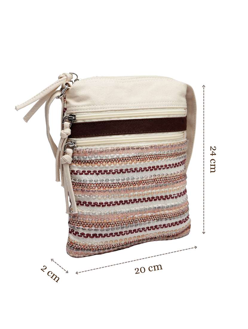 women self designed sling bag - 22362165 -  Standard Image - 3