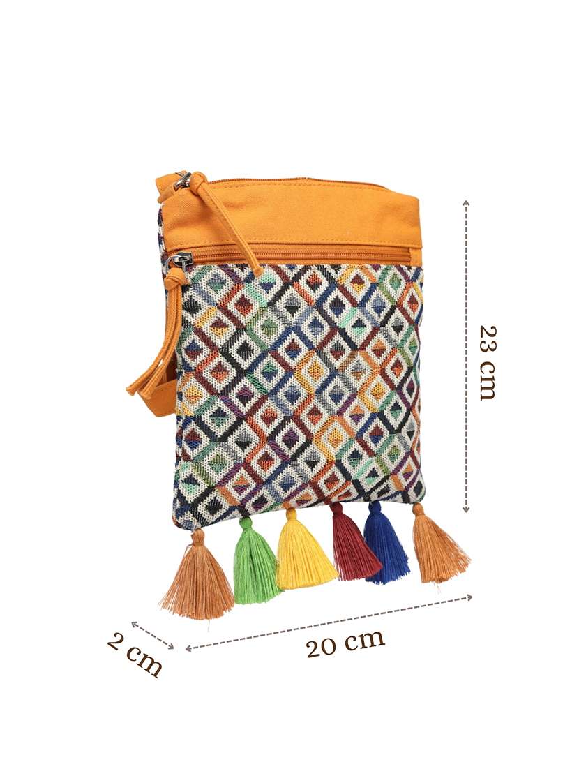 women self designed sling bag - 22362171 -  Standard Image - 3