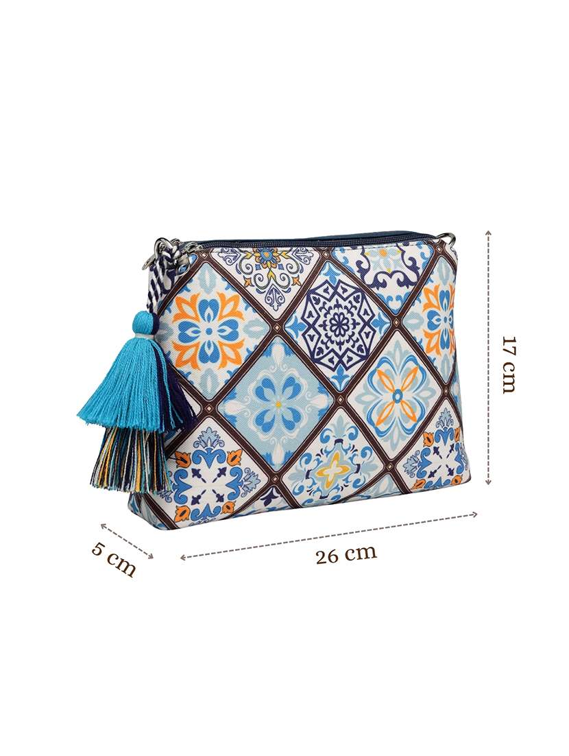 women printed sling bag - 22362172 -  Standard Image - 3