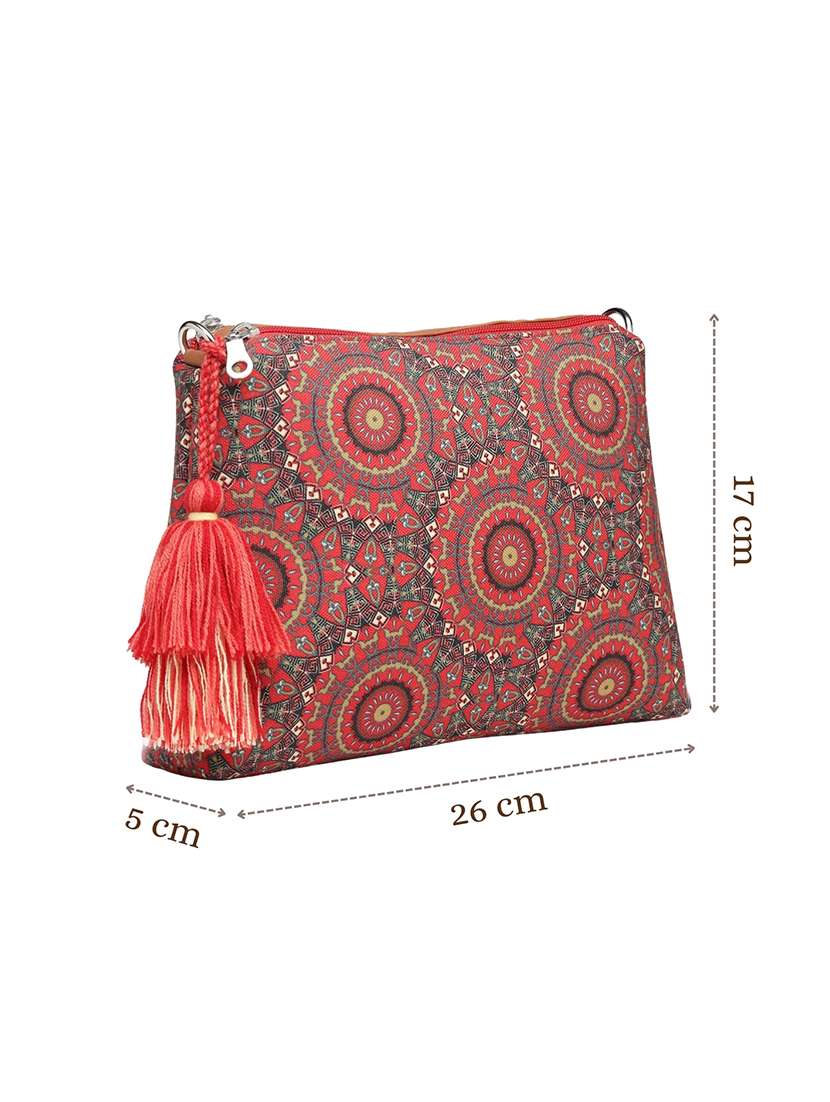 women printed sling bag - 22362174 -  Standard Image - 3
