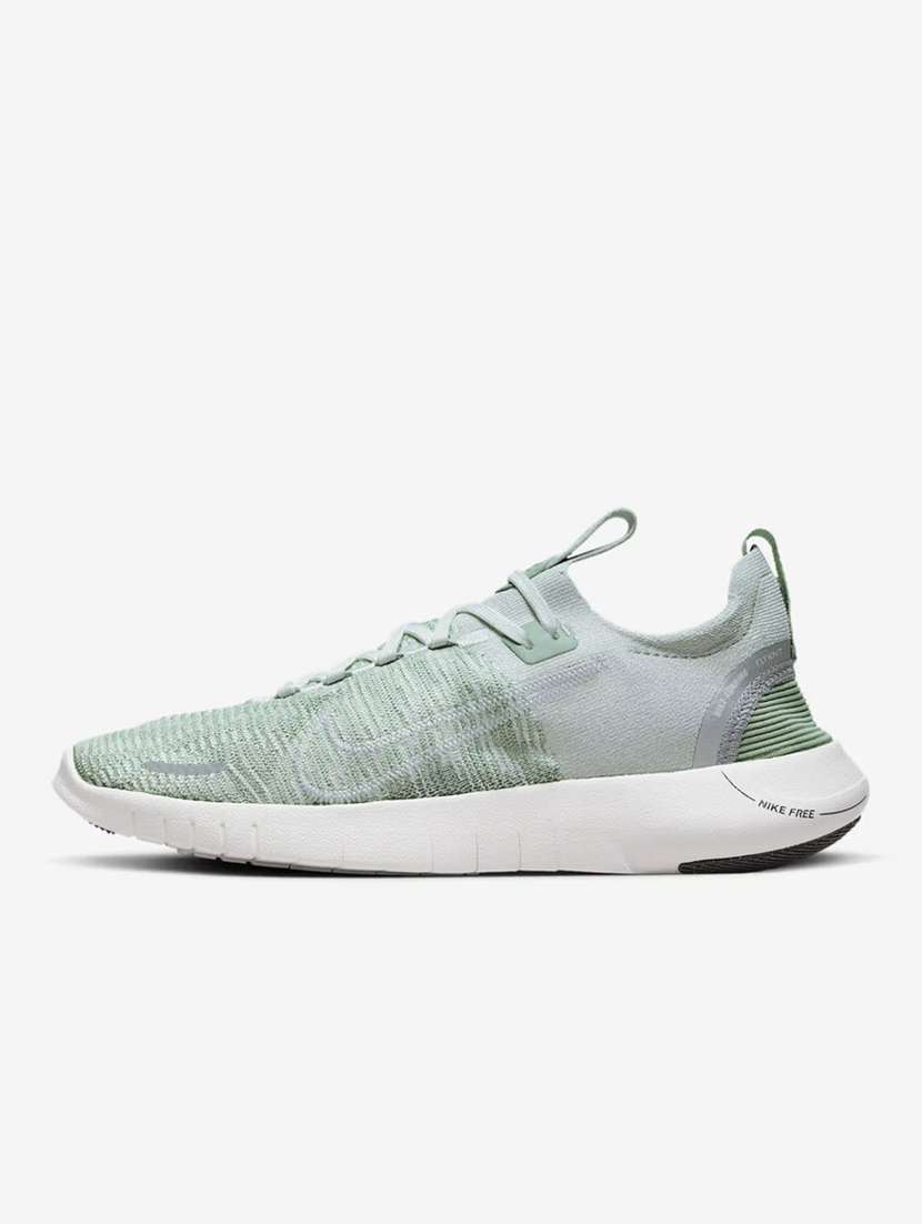 nike w free rn fk next nature - green sports shoes
