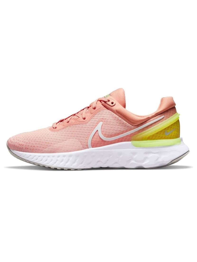 nike react miler 3 orange sports shoes