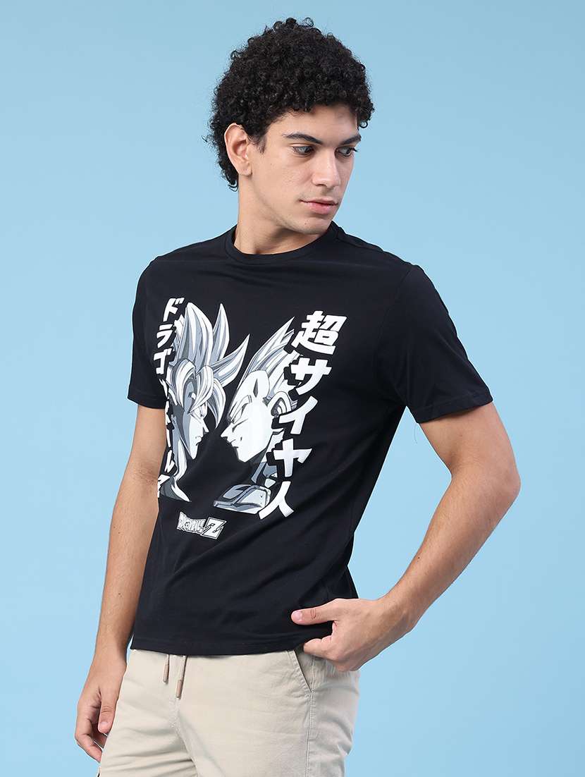 men printed short sleeve regular fit t-shirt - 22362887 -  Standard Image - 3