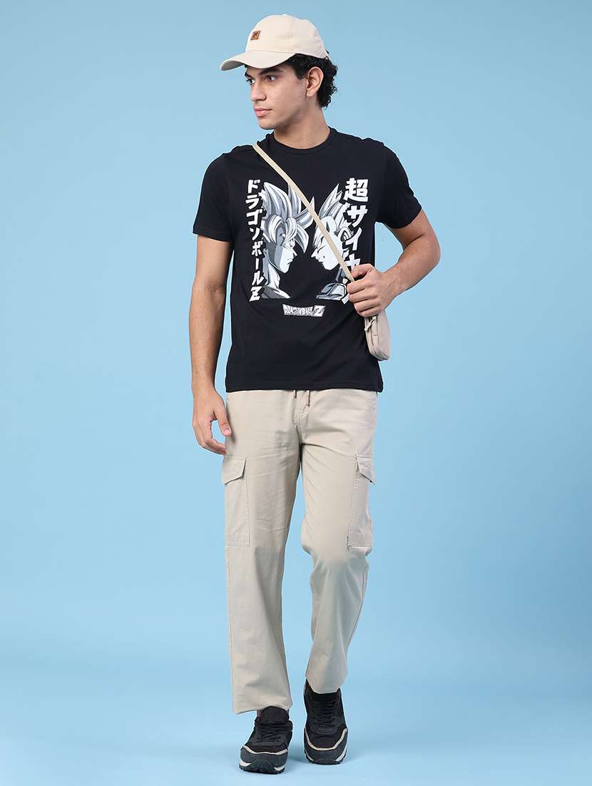 men printed short sleeve regular fit t-shirt - 22362887 -  Standard Image - 5