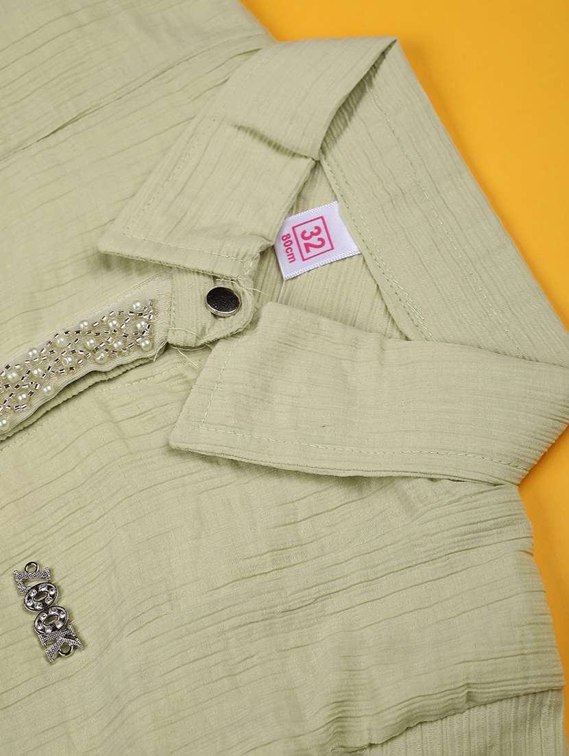light green cotton  top - 22362963 -  Standard Image - 3