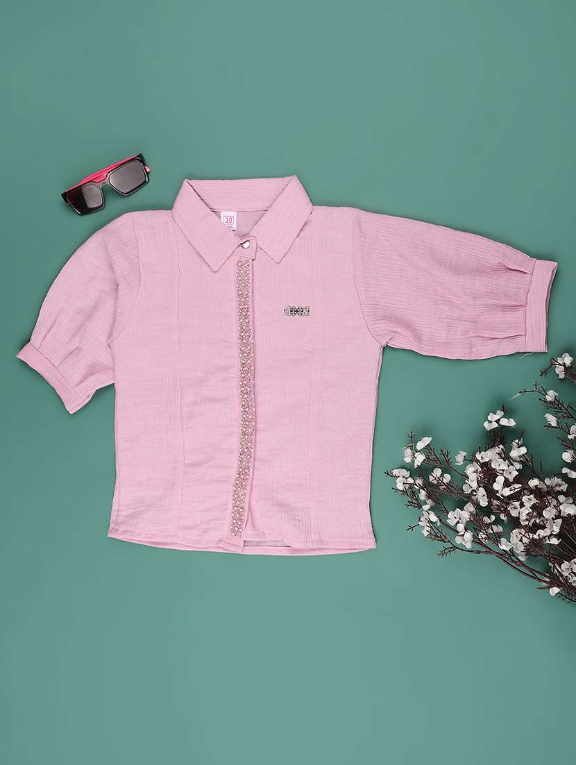 pink cotton  top