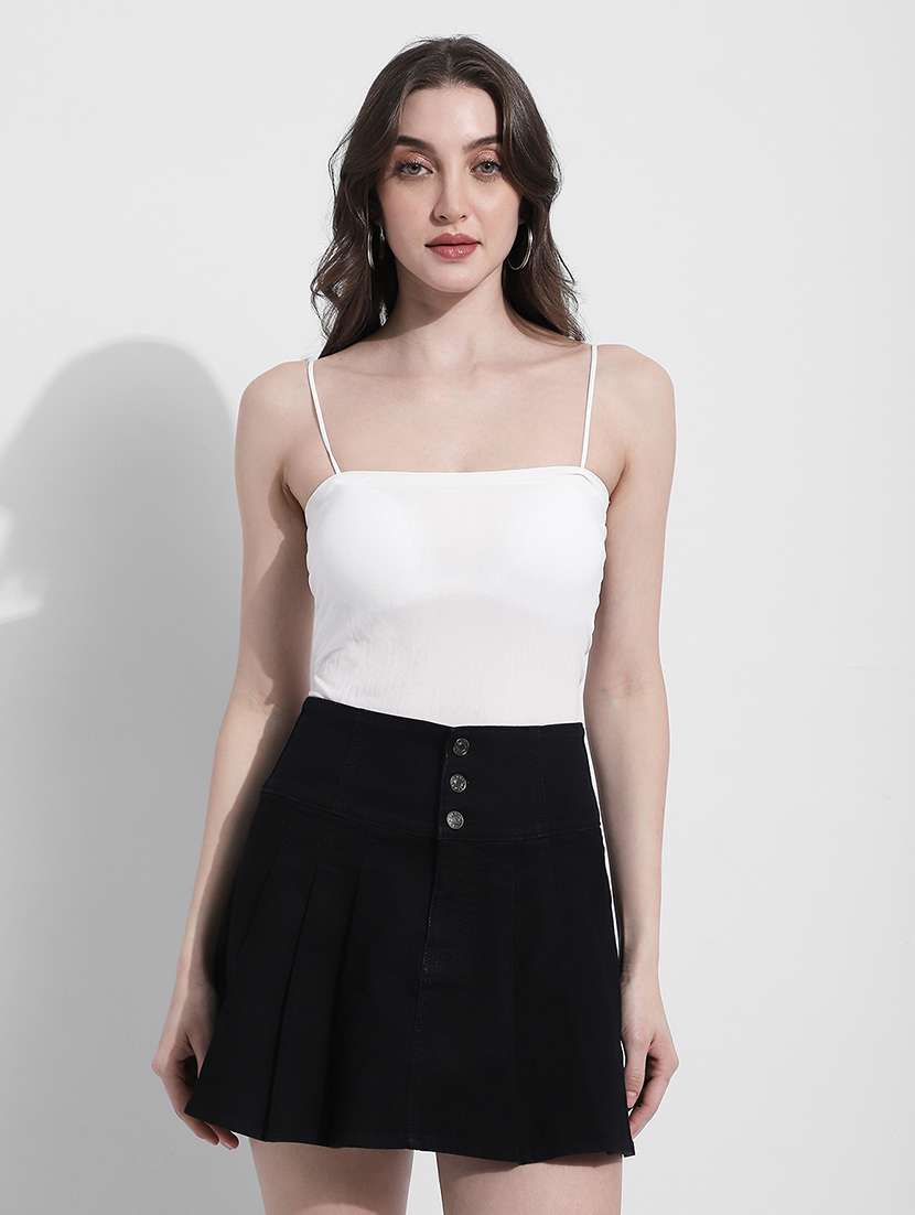 women self designed long sleeve crochet crop top - 22363395 -  Standard Image - 5