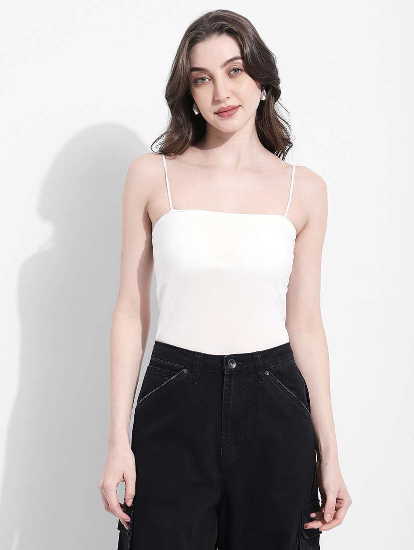 women striped long sleeve top with slip - 22363409 -  Standard Image - 5