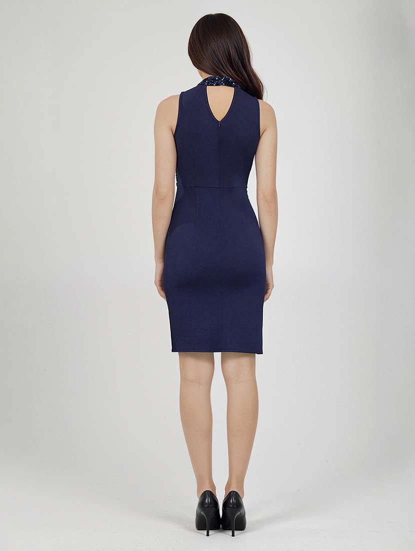 women sequined sleeveless bodycon dress - 22363569 -  Standard Image - 3