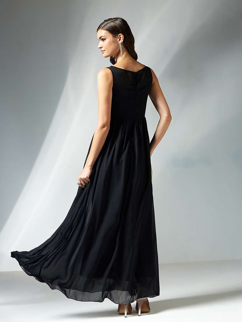 women embellished sleeveless fit & flare dress - 22363713 -  Standard Image - 3