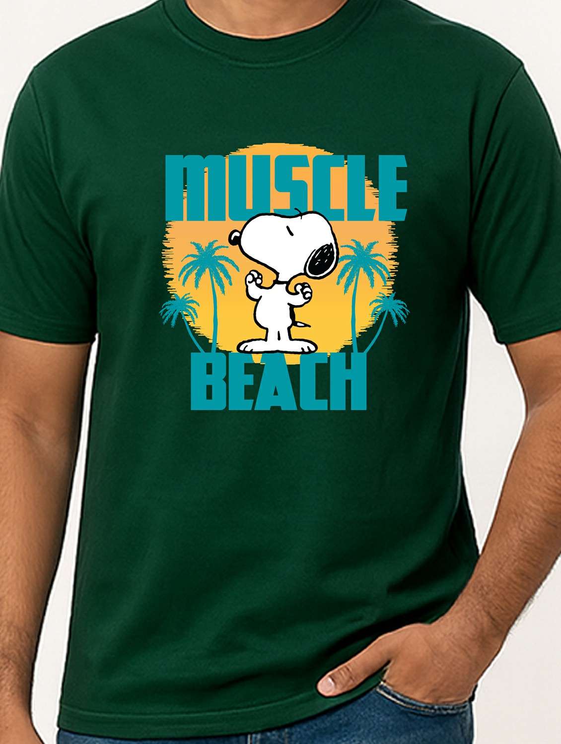 men printed short sleeve regular fit t-shirt - 22363928 -  Standard Image - 3