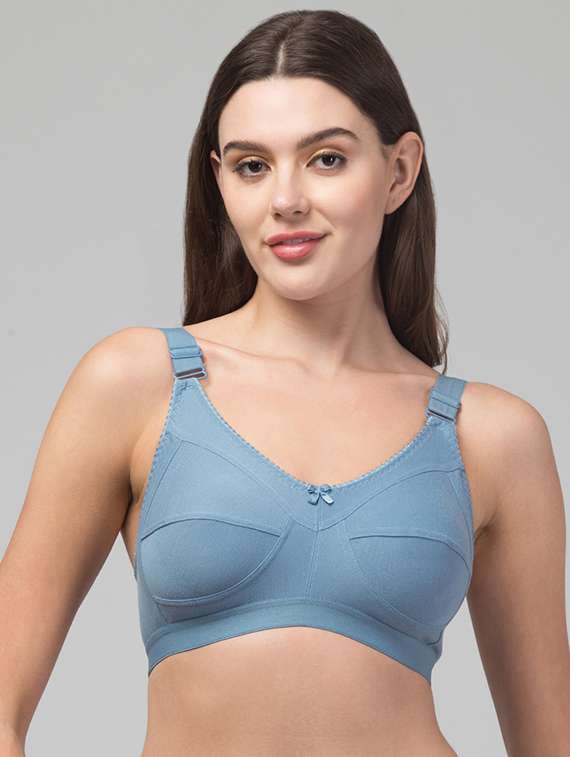 women pack of 3 solid minimizer bra - 22363939 -  Standard Image - 3
