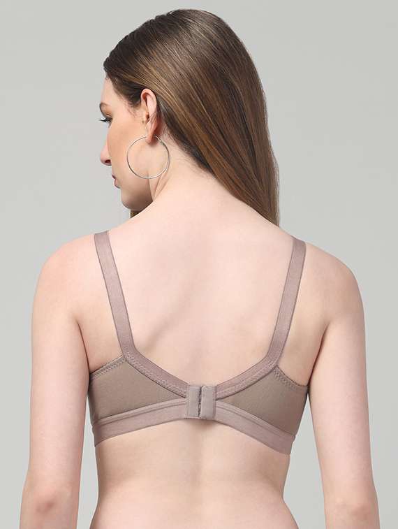 women pack of 3 solid non wired bra - 22363941 -  Standard Image - 3
