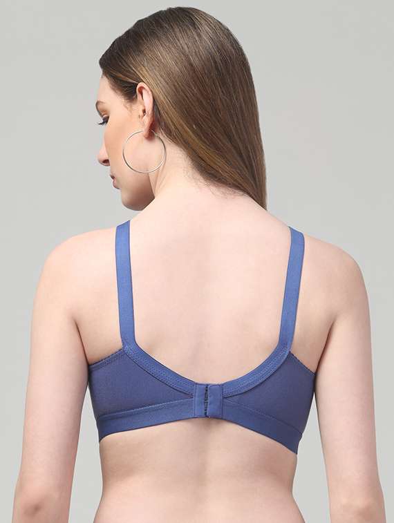 women pack of 3 solid non wired bra - 22363942 -  Standard Image - 3