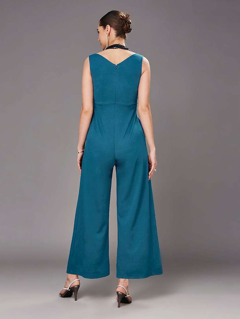 women sequined sleeveless jumpsuit - 22364153 -  Standard Image - 3