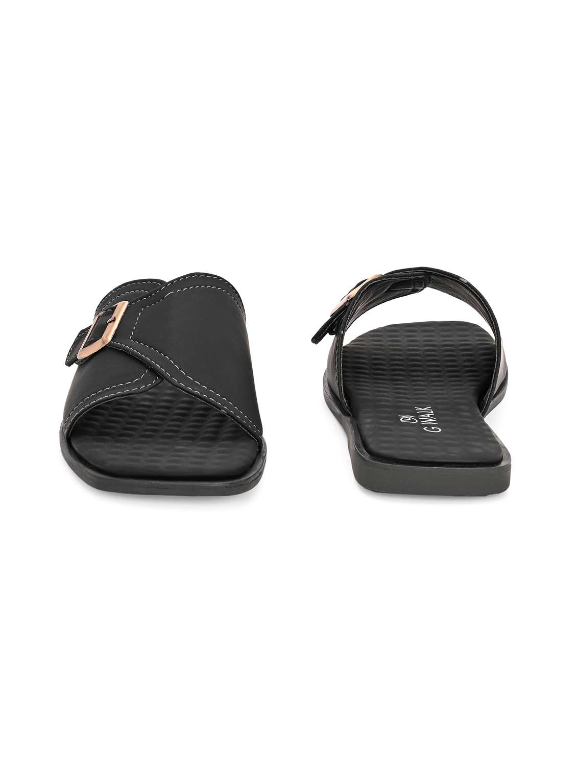 men solid slip on sandal - 22364253 -  Standard Image - 3