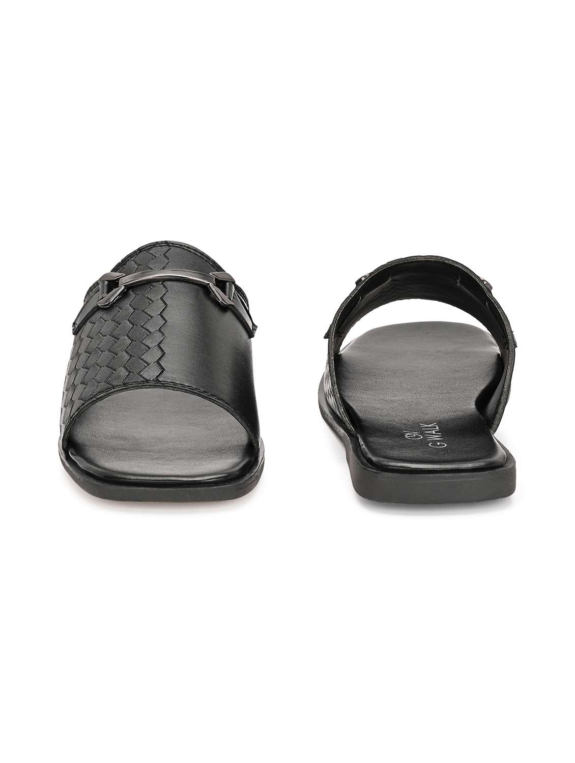 men solid slip on sandal - 22364262 -  Standard Image - 3