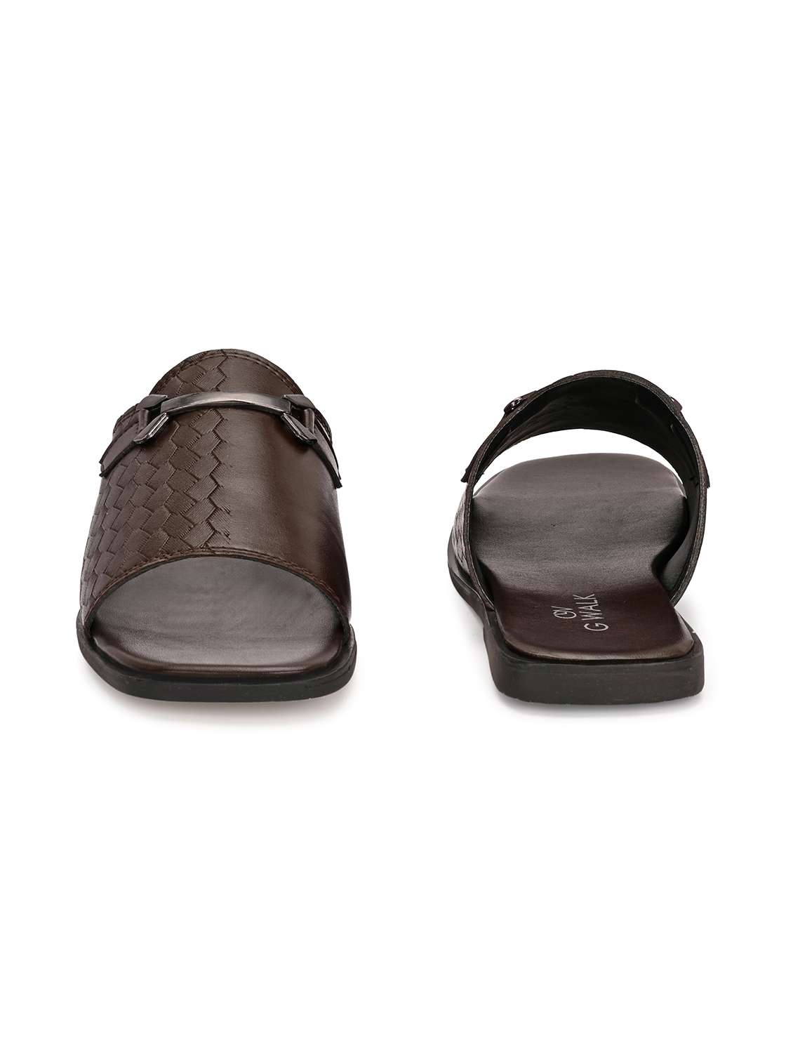 men solid slip on sandal - 22364263 -  Standard Image - 3