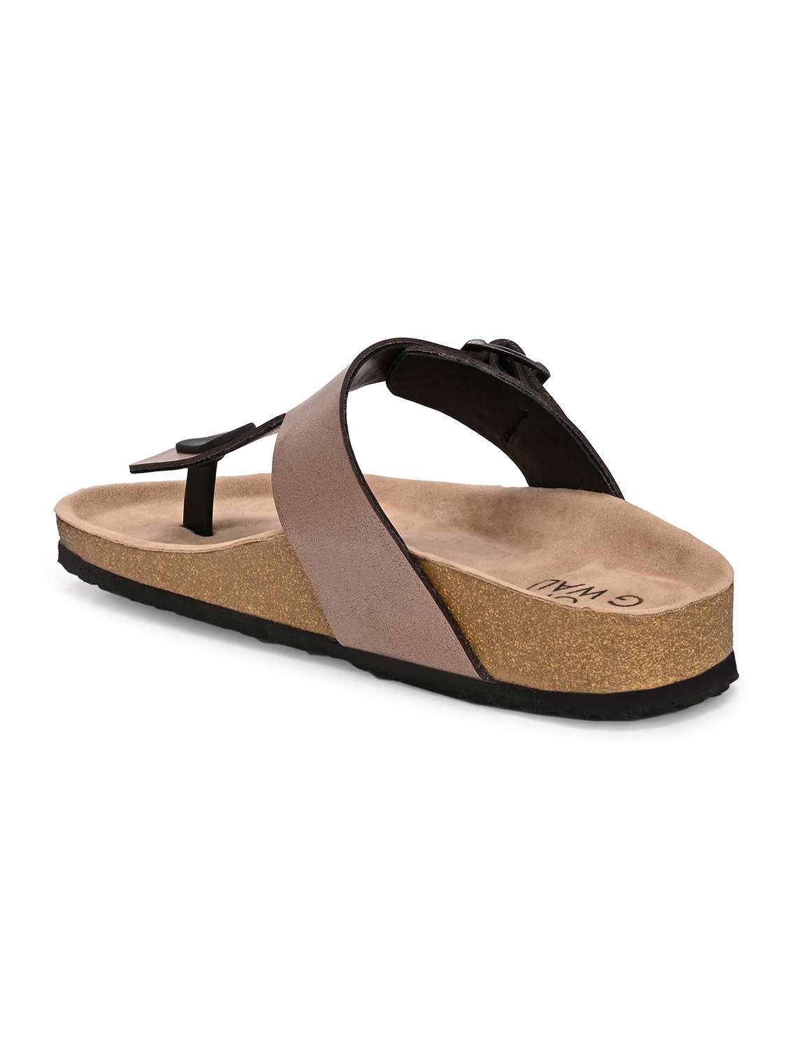 women copper slip on sandal - 22364274 -  Standard Image - 3
