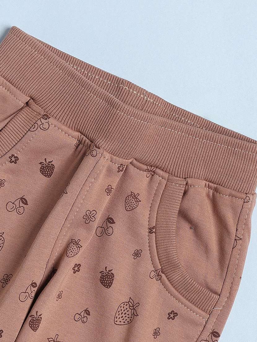 girls printed mid rise pyjama - 22367372 -  Standard Image - 3