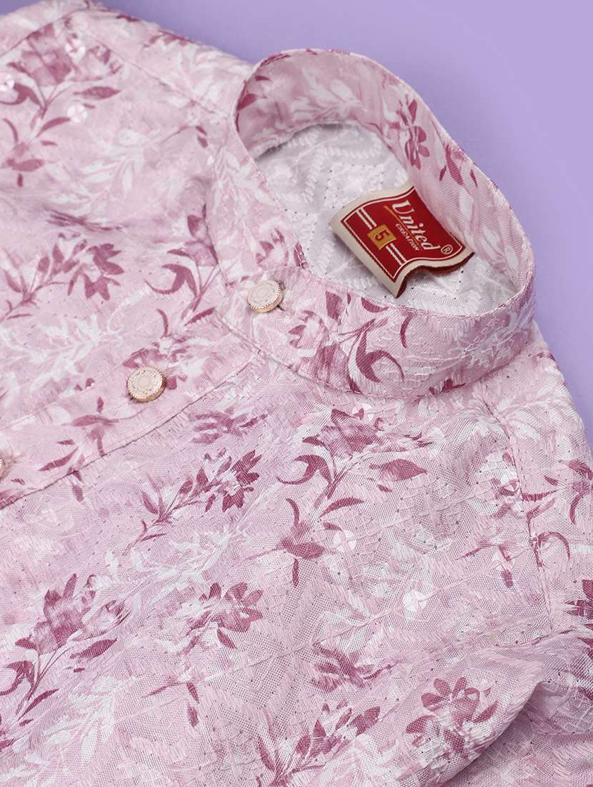 pink cotton kurta sets kurtas & set - 22367399 -  Standard Image - 3