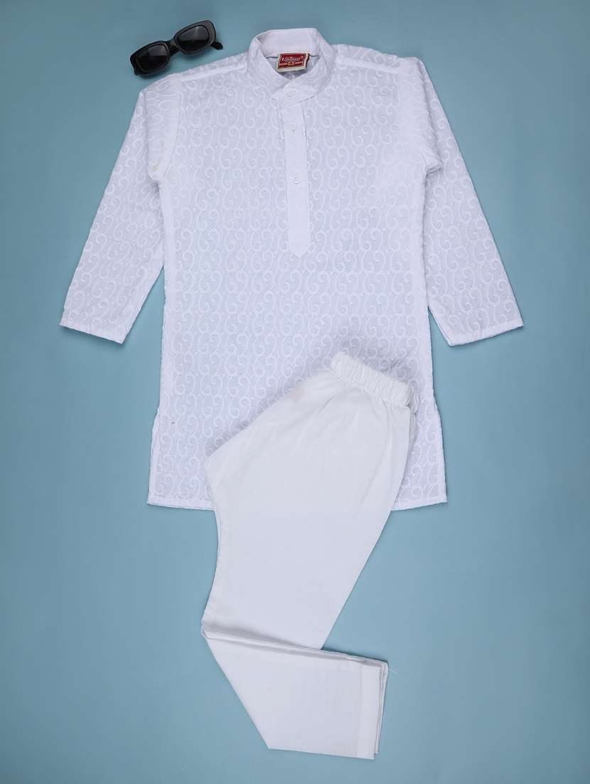 white cotton kurta sets kurtas & set