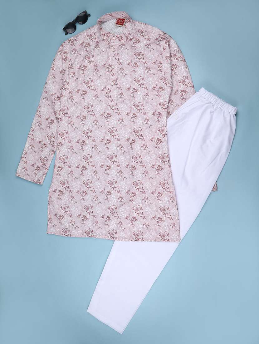 pink cotton kurta sets kurtas & set